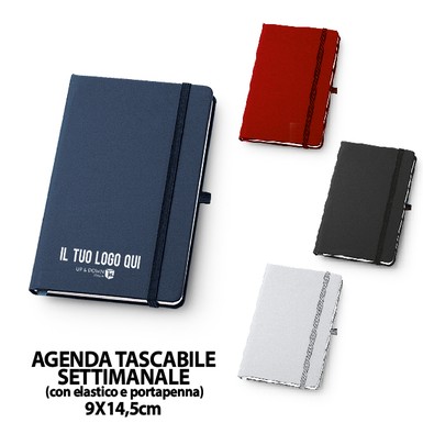 0182 (AGENDA TASCABILE SETTIMANALE) personalizzata