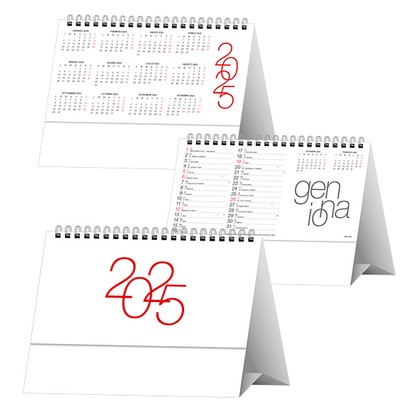 H/21 (CALENDARIO DA TAVOLO DESIGN) Neutro