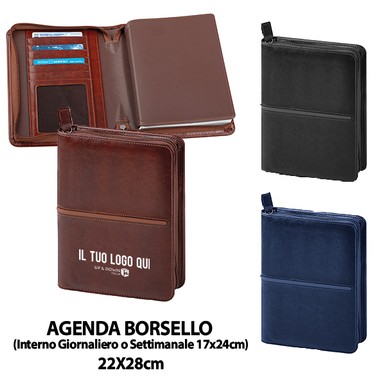 PB063-SET (AGENDA BORSELLO SETTIMANALE) personalizzata