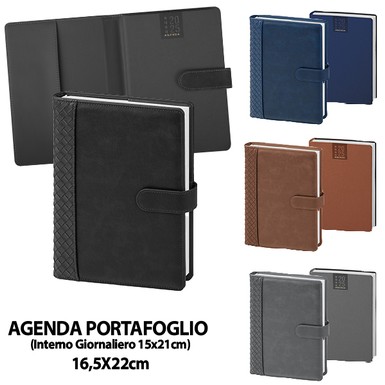 PB105 (AGENDA PORTAFOGLIO GIORNALIERA) neutra