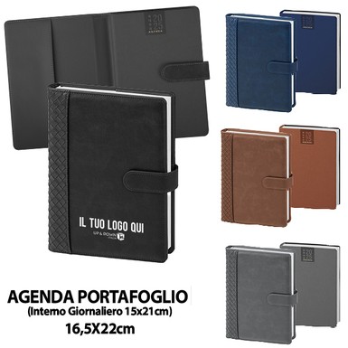 PB105 (AGENDA PORTAFOGLIO GIORNALIERA) personalizzata