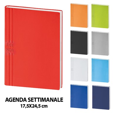 PB208 (AGENDA SETTIMANALE FLESSIBILE ) neutra