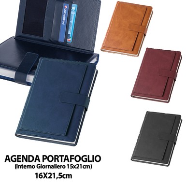 PB214-SDS (AGENDA PORTAFOGLIO GIORNALIERA) neutra