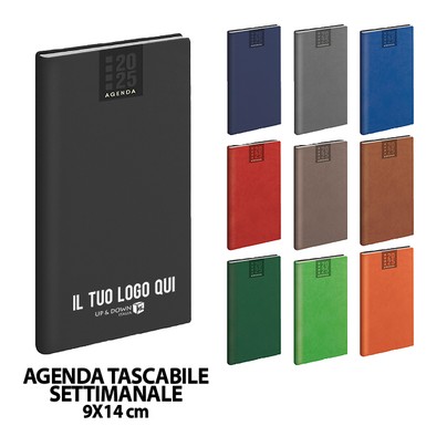 PB350 (AGENDA TASCABILE SETTIMANALE) personalizzata