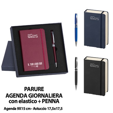 PB572 (PARURE AGENDA E PENNA) personalizzato