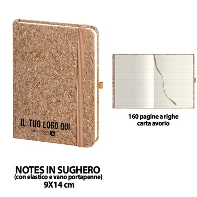 PB576 (NOTES RIGHE)  personalizzato