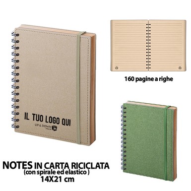 PB583 (NOTES RIGE) personalizzato